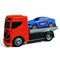 Caminhão De Reboque Com Carrinho Brinquedo Infantil Colorido