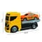 Caminhão De Reboque Com Carrinho Brinquedo Infantil Colorido