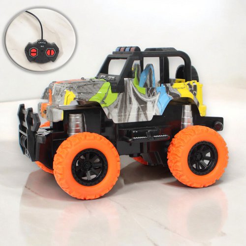 Carrinho Off Road De Controle Remoto Com Luz E 7 Funções