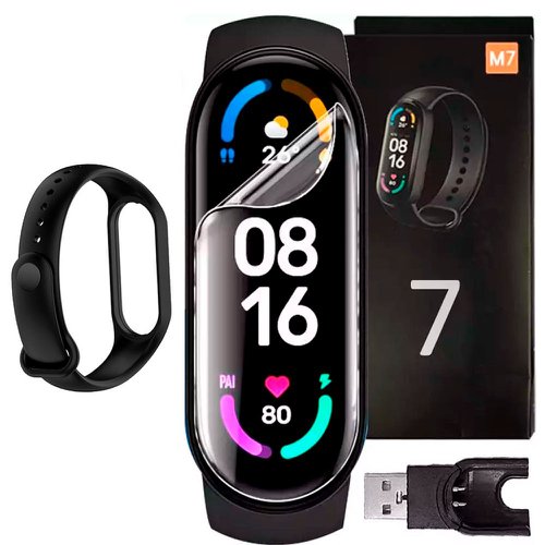 Relógio Pulseira Inteligente M7 Smart Band Com Bluetooth
