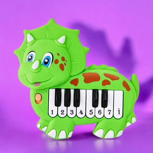 Teclado Musical Baby Dinossauro Brinquedo Infantil