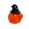 Decoração De Halloween Mini Abobora Com Chapéu De Bruxa