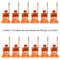 Display 12 Unidades Aromatizador de Ambiente Pitanga 250ml