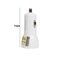 Carregador Turbo Veicular Branco 2 Entradas USB 4.8A