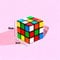 Brinquedo Cubo Mágico Interativo Pequeno 5cm x 5cm