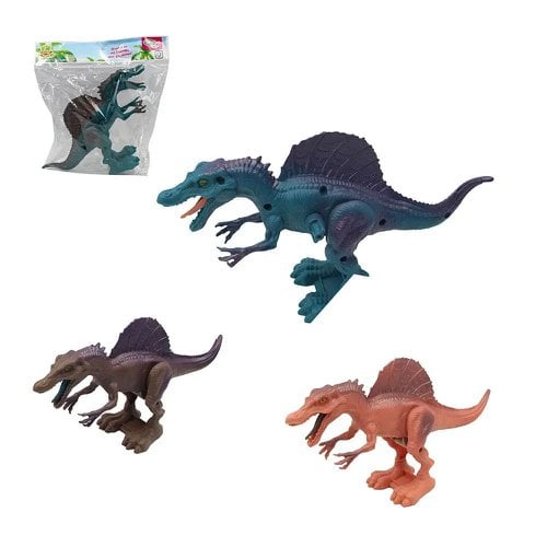 Brinquedo Dinossauro Movido A Corda Jurassic 13cm