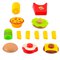 Brinquedo Kit Infantil Combo Burguer Comidinhas 16 Peças
