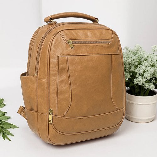 Mochila Feminina Grande Reforçada 2 Divisórias Trabalho Viagem