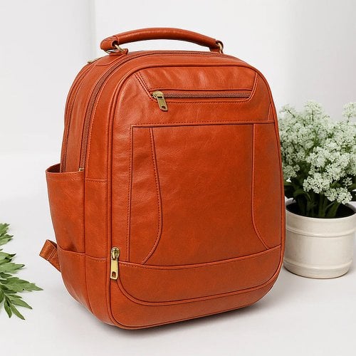 Mochila Feminina Grande Reforçada 2 Divisórias Trabalho Viagem