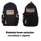 Mochila Feminina Universitária Estilo Coreana 2 Divisórias