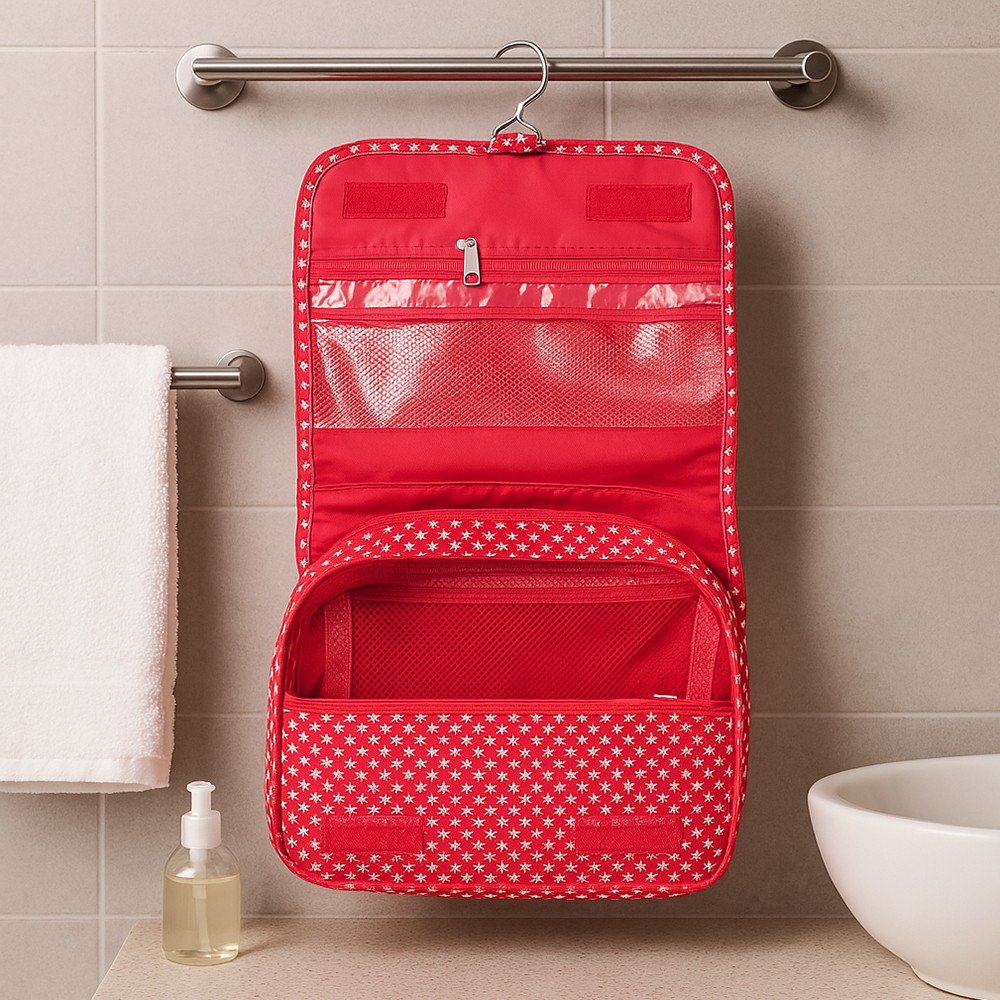 Bolsa Necessaire Organizadora Feminina Travel Bag Pendurável