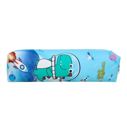 Estojo Escolar Infantil Colorido Estampado Retangular 21cm