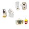 Kit Cozinha De Brinquedo Faz De Conta Infantil Princess 7 Peças