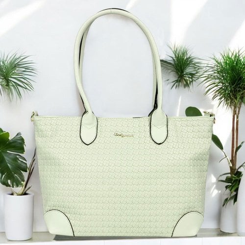 Bolsa De Ombro Média Feminina 1 Divisória Alça Transversal