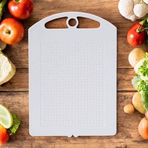Kit 3 Tábuas Branca Com Amaciador Para Corte De Carne