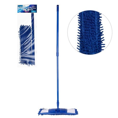 Mop Esfregão Flat Chanil Com Refil Microfibra