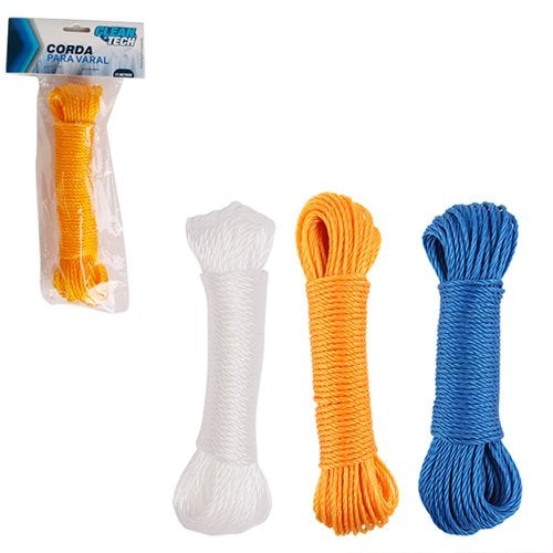 Corda Para Varal 15 Metros De Nylon