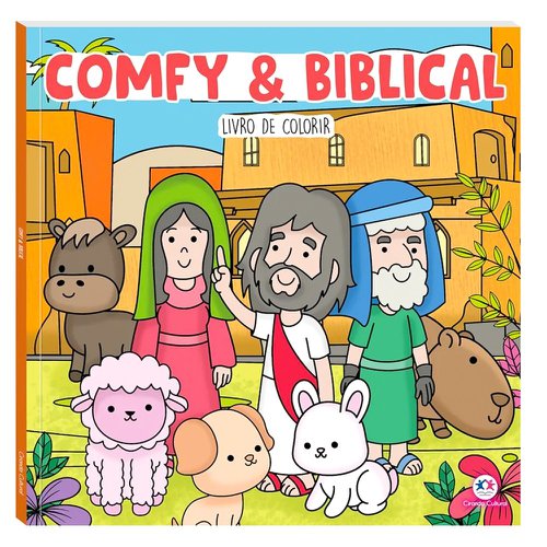 Livro Infantil Para Colorir Historias Bíblicas 48 Páginas