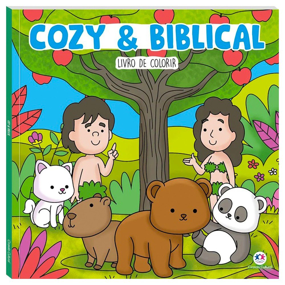 Livro Infantil Para Colorir Passagens Bíblicas 48 Páginas