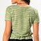 Blusa Feminina Verde Estampada Abstrato Sensorial Em Malha