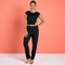 Macacão Pantalona Preto Costas Com Amarração