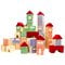 Brinquedo Infantil Mega Construções 76 Peças