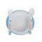 Kit Alimentação Infantil Prato Com Ventosa Talheres E Caneca