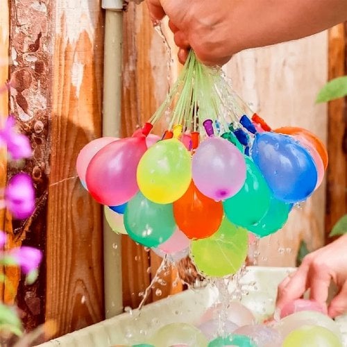 Bexiga Balão De Agua Com Conector Enchedor 37 Peças