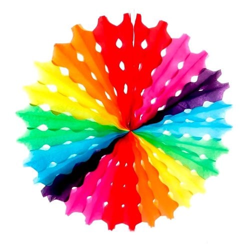 Enfeite Guirlanda Margarida Junina Colorida Sanfonada 50cm