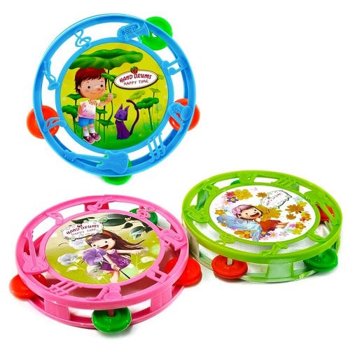 Mini Instrumento Pandeiro De Brinquedo Infantil