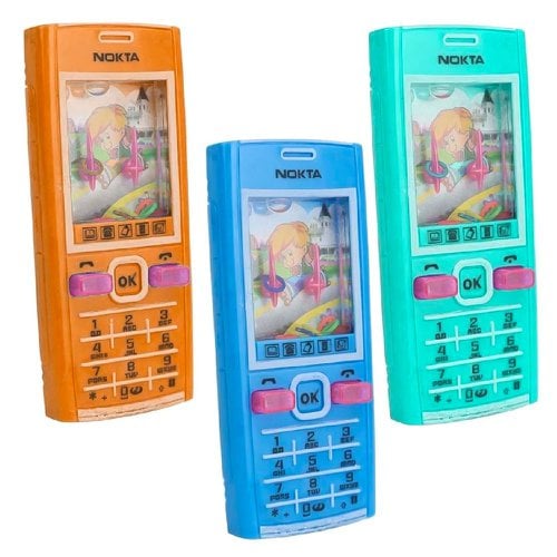 Celular Aquaplay Jogo De Argolas Brinquedo Infantil