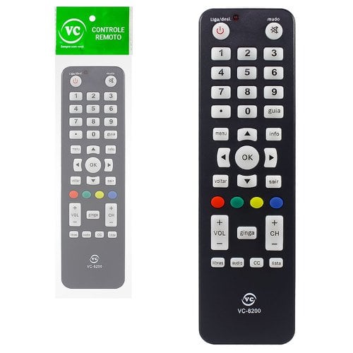 Controle Remoto Compatível Conversor Intelbras / Positivo