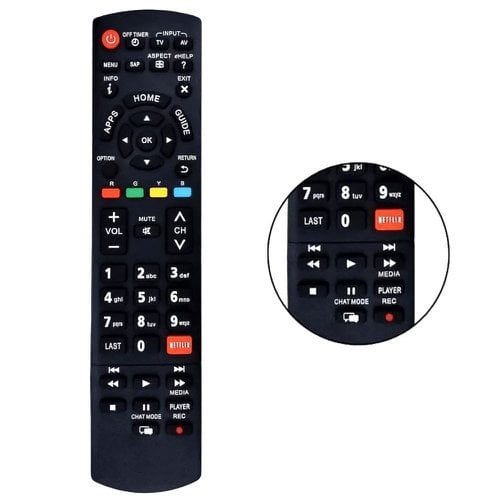 Controle Remoto Compatível TV LCD Sony Preto
