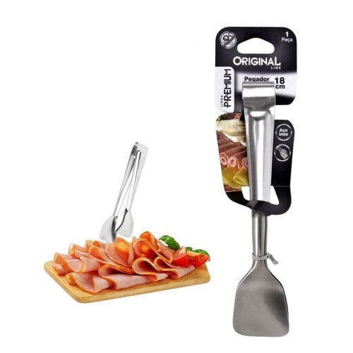 Pegador De Frios Multiuso Em Aço Inox Linha Premium 18cm