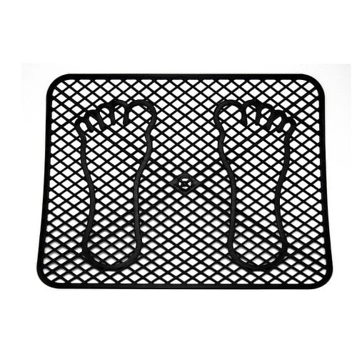 Tapete De Piso Retangular Para Banheiro 45cm x 36cm