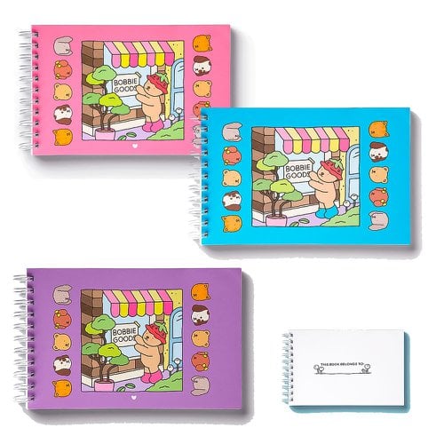 Bobbie Goods Livro De Colorir Encadernado Capa Brilhante 45págs