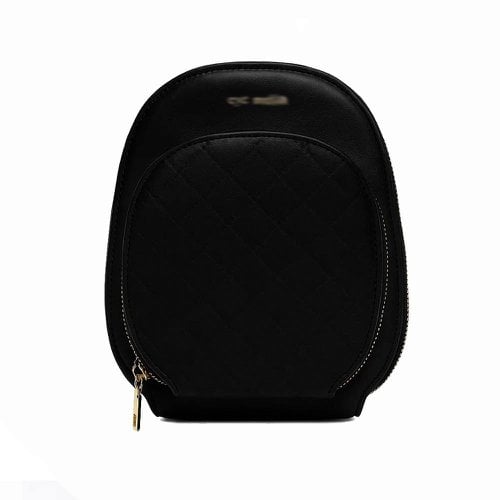 Bolsa Transversal Feminina Oval Com 3 Bolsos Com Alça Removível