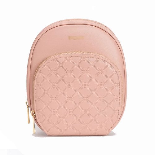 Bolsa Transversal Feminina Oval Com 3 Bolsos Com Alça Removível