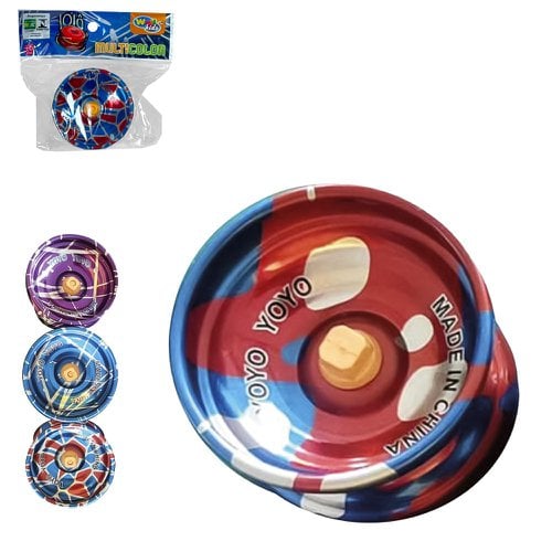 Brinquedo Ioio Metálico Multi Color La Fenix Yoyo | Feira da