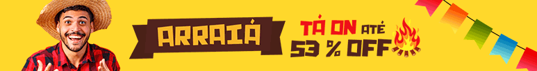 Arraiá Queima Estoque até 53% OFF
