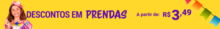 Prendas Baratinhas a partir de R$ 3,49