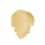 Lugar Americano PVC Leaf Dourado 47x36cm 35255 Royal