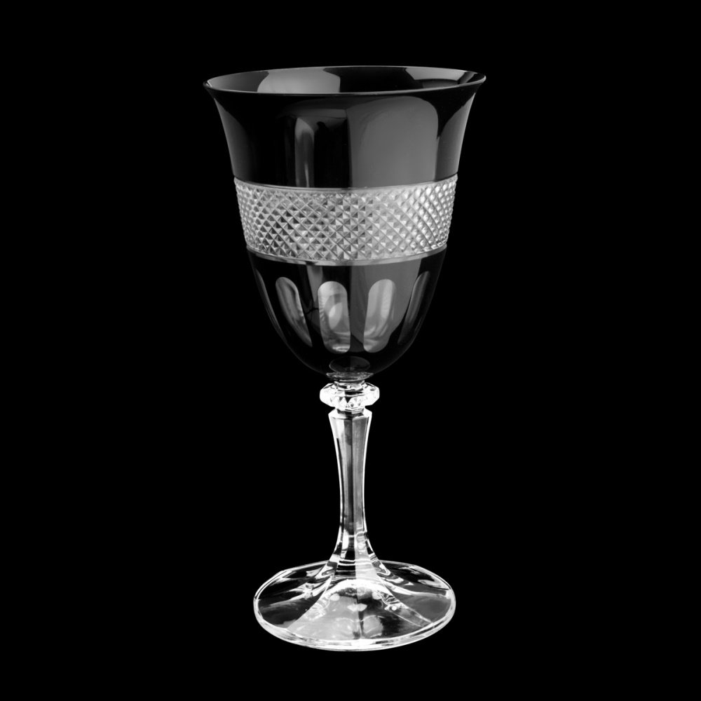 Jogo 6 Taças Água em Cristal Ecológico Kleopatra 360 ml Bohemia - Casa  Goianita