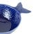 Jogo Bowl Cerâmica Peixe 4 Peças Ocean Azul 20x14cm 28099 Wolff