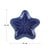 Jogo 4 Pratos Cerâmica Estrela Ocean Azul 21cm 28097 Bon Gourmet