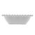 Saladeira Porcelana Coração Beads Branco 21x18x6cm 28495 Bon Gourmet