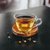 Jogo 6 Xícaras Chá com Pires Madeira Teca 190ml 13227 Woodart