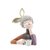 Figura Decorativa de Resina Boneca com Xícara 21x12x29cm 61488 Wolff