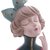 Figura Decorativa de Resina Boneca Pensadora 9x7,5x23cm 61494 Wolff