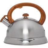 Chaleira Inox Com Alça Tipo Bambu e Apito AJ19228 Mimostyle